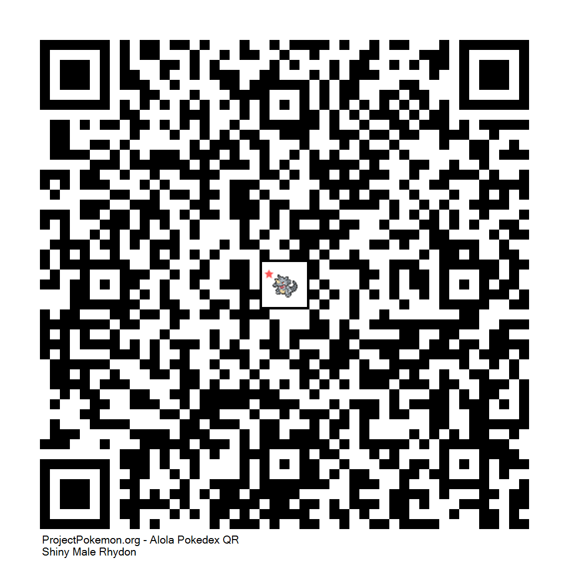 Cdigo QR de Rhydon variocolor